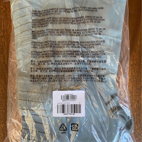 Athleta Mint/Sage Delancey Moto Tights Leggings Athleisure Fashion Adult XS NWT - Picture 7 of 7